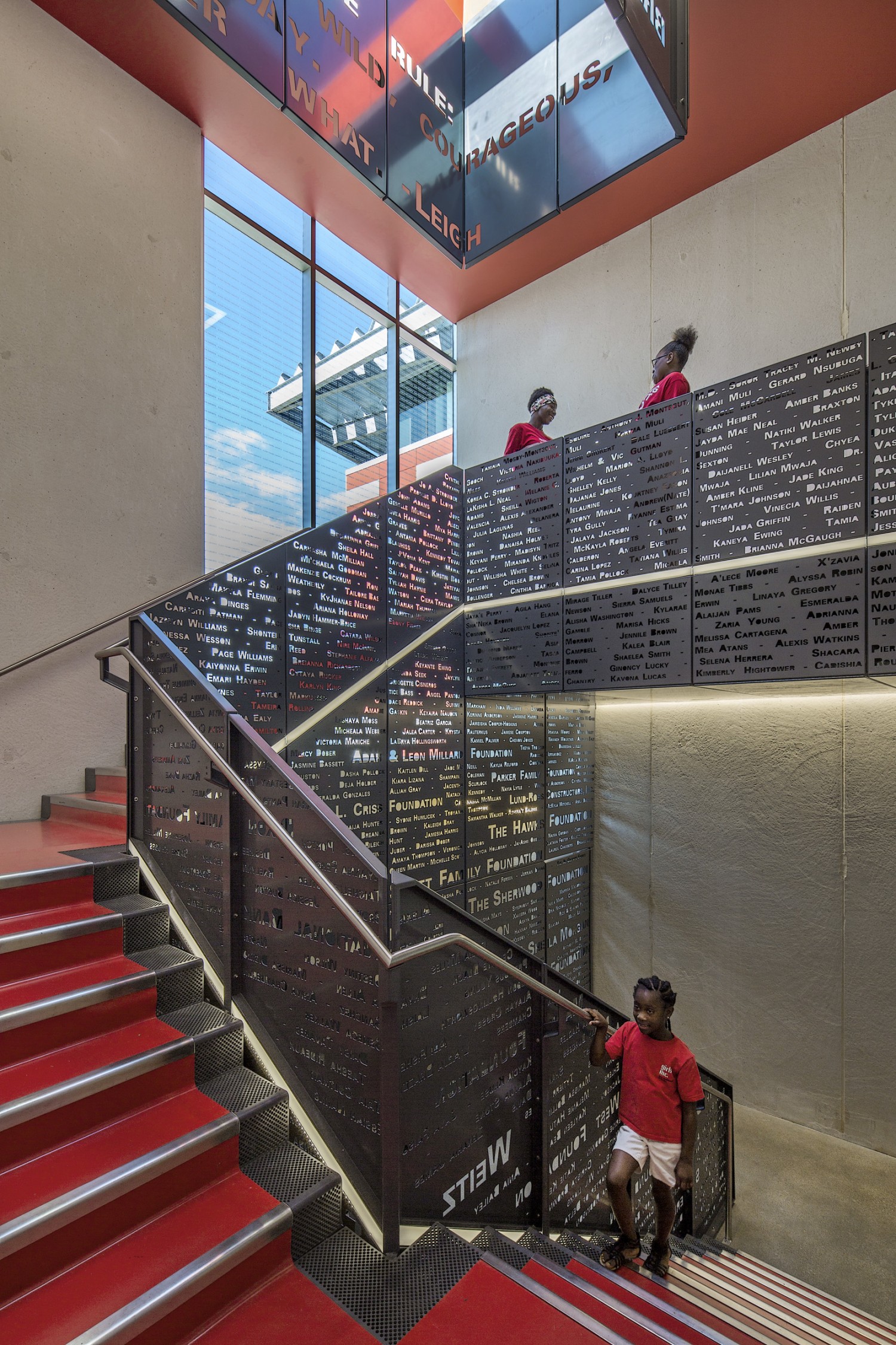 Girls Inc. Staircase